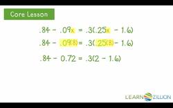 Efficient Ways to Check Solutions to Linear Equations Instructional Video