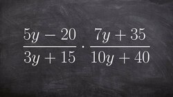 Math tutorial for multiplying two rational expressions Instructional Video