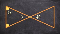 Determine the the Values of X and Y Using Congurent Triangles Instructional Video