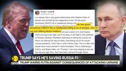 Russia-Ukraine war: Trump warns Putin against consequences of attacking Ukraine News Clip