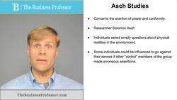 Asch Studies Instructional Video