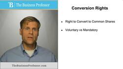 Conversion Rights - Preferred Shares Instructional Video