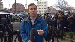 Police raid underway in Brussels News Clip
