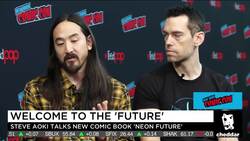 DJ Steve Aoki Debuts 'Neon Future' Comic Book Adaptation News Clip