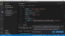 Complete Git Guide: Understand and Master Git and GitHub - Installing the Jest NPM Package for Testing Instructional Video