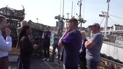 Kemi Badenoch visits fishermen in Bridlington News Clip