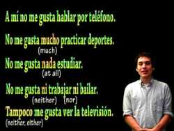 Learn Spanish - Talking about Likes/Dislikes (part 2) Instructional Video