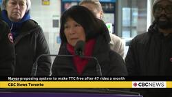Toronto mayor wants to make TTC free after 47 rides a month News Clip