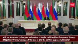 Putin Thanks Trump For Ukraine Ceasefire Efforts As Oval Office Meeting With Zelensky Turns Tense News Clip