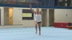 Katie Ormerod performing floor gymnastics News Clip