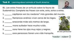 El mundo natural: suffix -ito/a, suffix -ísimo/a Instructional Video