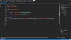 Behavioral Design Patterns in C++ - Organization - III (Iterator) Instructional Video