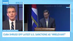 Cuba Dismisses U.S. Sanctions As 'Irrelevant' News Clip