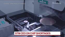 Chip Shortage Likely Lasts Through the Year: STMicroelectronics CEO News Clip
