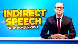 Konjunktiv 1 Explained: Forms, Usage, and Examples | B1 German Grammar Lesson Instructional Video