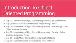 Java Programming for Complete Beginners - Java 16 - Step 00 - Introduction to Object-Oriented Programming - Section Overview Instructional Video