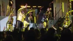 GIF: Missy Elliott at American Express And Pharrell Williams Host The Yellow Ball At The Brooklyn Museum In Support Of Arts Education Nationwide Stock Footage