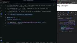 Modern JavaScript from the Beginning - Second Edition - Property Flags and Descriptors Instructional Video