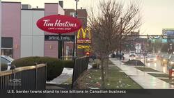 U.S. border towns stand to lose billions in lost Canadian business Instructional Video
