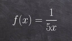 Writing the equation of a function given different transformations Instructional Video