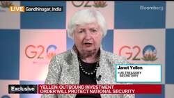 Yellen Says Outbound Restrictions Would Focus On Semis, Quantum, AI News Clip