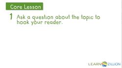 Creating a Strong Opening for an Informational Text Instructional Video