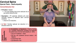 Cervical Distraction (Gapping) Test | Rationale & Interpretation Instructional Video