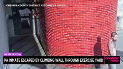 Pennsylvania Inmate Escaped by Climbing Wall Through Exercise Yard News Clip