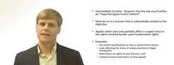 Intermediate Scrutiny or Quasi-Strict Scrutiny Instructional Video