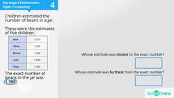 Comparing and Analyzing Estimates Instructional Video