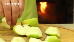 Short - Caramel apple crumble Instructional Video
