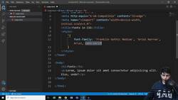 Full Stack Web Development MASTERY Course - Novice to Expert - Fonts in CSS Instructional Video