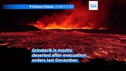 Iceland volcano erupts for seventh time in a year but experts say activity has peaked News Clip
