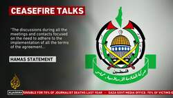 Hamas to release three captives Saturday amid ceasefire talks News Clip