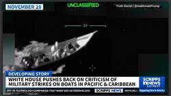 White House backs Hegseth amid report of second strike on alleged drug boat News Clip