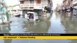Pakistan's monsoon floods kill nearly 1,000 people News Clip