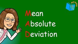 Mean Absolute Deviation MAD | 6.SP.3 Instructional Video