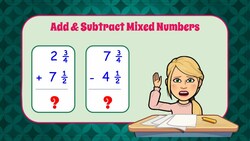 Add and Subtract Mixed Numbers Using a Line Plot Instructional Video