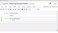 Data Science and Machine Learning (Theory and Projects) A to Z - Function and Module in Python: Input Arguments Instructional Video