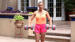 How to Do Water Aerobics Bicep Curl Instructional Video