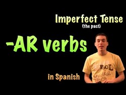 02 Spanish Lesson - Imperfect - AR verbs Instructional Video
