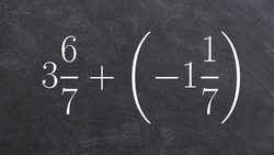 Easy way to subtract two mixed numbers by converting to improper fractions Instructional Video