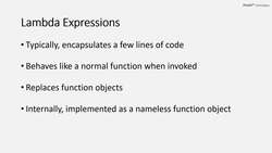 Complete Modern C++ - Lambda Expressions Instructional Video