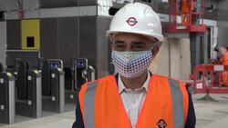 London Mayor Sadiq Khan interview on major tube extension News Clip