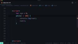 Learn JavaScript from Scratch JavaScript for Everyone - While Loops Instructional Video