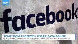 More Than 500M Facebook Users' Data Found Online News Clip