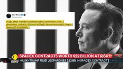 Trump vs Musk: Tesla stock downgraded News Clip