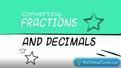 Fraction and Decimal Conversions - The Ice Cream Shoppe! Instructional Video