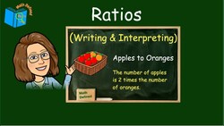 Ratios. How to write, interpret and find their value Instructional Video