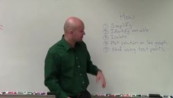 How to solve and graph one variable inequalities Instructional Video